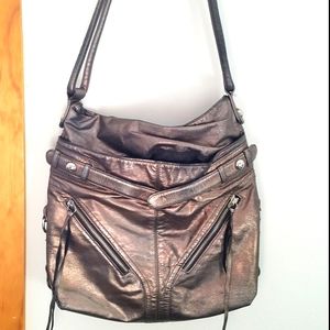 Botkier metallic silver bag